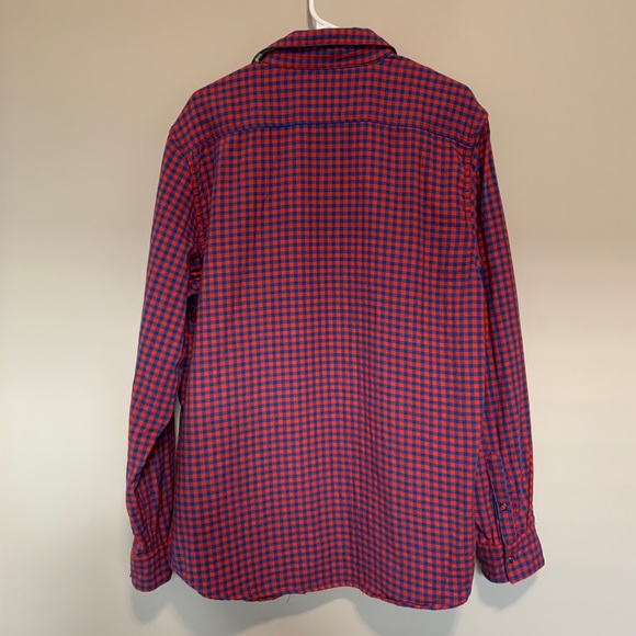 Marvel Avengers Five Four Captain America Reversible Flannel L/S Shirt, size L - Picture 8 of 10